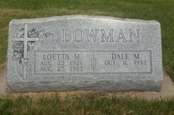  Loetta May <I>Mahaffey</I> Bowman