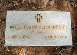 Bruce Lloyd Allsbrook Sr. (1922-1994)