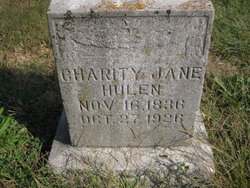  Charity Jane <I>Jones</I> Hulen