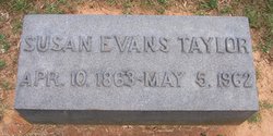  Susan <I>Evans</I> Taylor