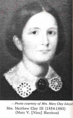 Mary Virginia Harrison Clay (1834-1885)