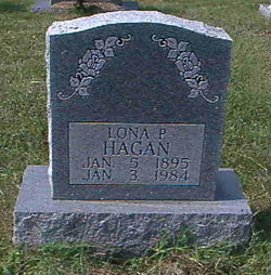 Lona Pearl Botts Hagan (1895-1984) - monumento Find a Grave