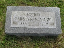  Caroline May “Carrie May” <I>Stecher</I> Vogel