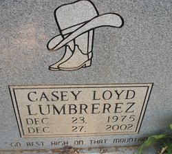 Casey Loyd Lumbrerez (1975-2002)