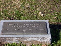  Sidney Theodore Burleyson