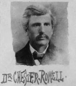 Dr Chester A. Rowell