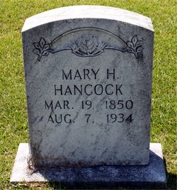  Mary H “Polly” <I>Knight</I> Hancock