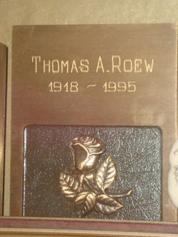  Thomas Arthur “Tom” Roew