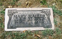  Mary <I>Kaiser</I> Haiber
