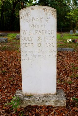  Mary E. <I>Hardee</I> Parker