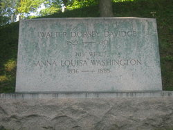  Anna Louisa <I>Washington</I> Davidge