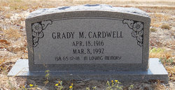  Grady M Cardwell