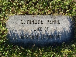  Clara Maude <I>Pearl</I> Amidon