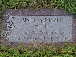  Mae L Benjamin