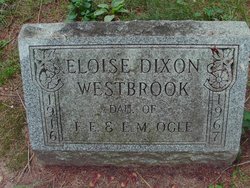  Eloise Dixon <I>Ogle</I> Westbrook