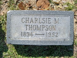  Charlsie M Thompson