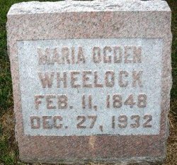  Maria <I>Ogden</I> Wheelock