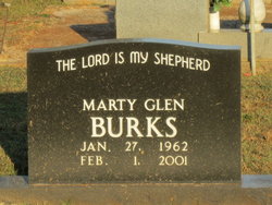 Marty Glen Burks (1962-2001)