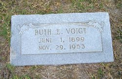  Ruth E Voigt