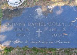 Johnny Daniel Coley Jr. (1953-2000)