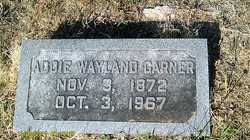  Addie <I>Wayland</I> Garner