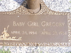  Infant Daughter Gregory