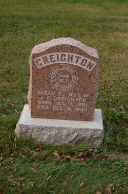  Susan E. <I>Hill</I> Creighton
