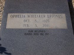  Ophelia <I>Whitaker</I> Briones