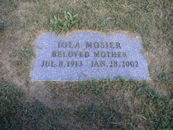  Bertha Iola <I>Scowden</I> Mosier