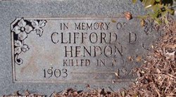 Sgt Clifford D. Hendon
