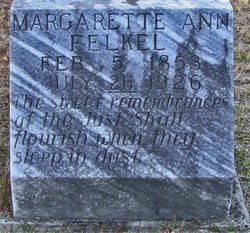  Margarette Ann <I>Bair</I> Felkel