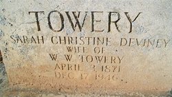Sarah Christine Deviney Towery (1871-1946)