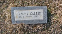  Martha “Granny” <I>Cash</I> Carter