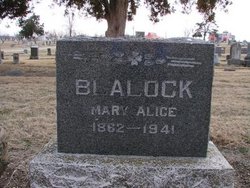  Mary Alice <I>Evilsizer</I> Blalock