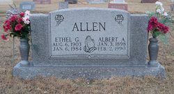  Ethel Gertrude <I>Miller</I> Allen