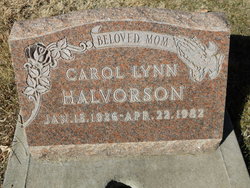  Carol Lynn Halvorson
