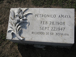  Petronilo Amaya