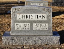 Lulu J Henry Christian (1878-1964)