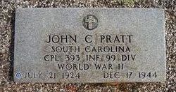 Corp John Charles Pratt