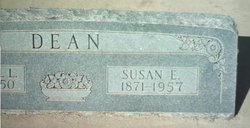  Susan Elizabeth “Susie” <I>Adair</I> Dean
