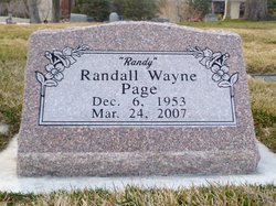  Randall Wayne “Randy” Page
