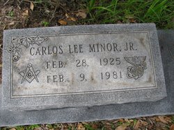  Carlos Lee Minor Jr.