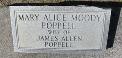  Mary Alice <I>Moody</I> Poppell