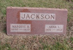  Anna Laura <I>Jackson</I> Jackson