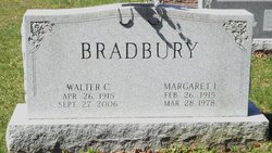  Margaret <I>Edwards</I> Bradbury