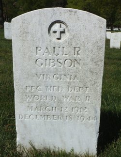 PFC Paul R Gibson