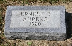  Ernest R. Ahrens
