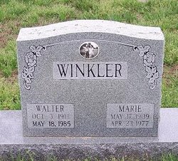  Walter Olin Winkler