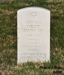 Ens. Arthur Wesly Hanton Jr.
