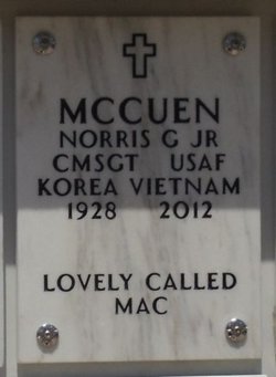  Norris Glenn “Mac” McCuen Jr.